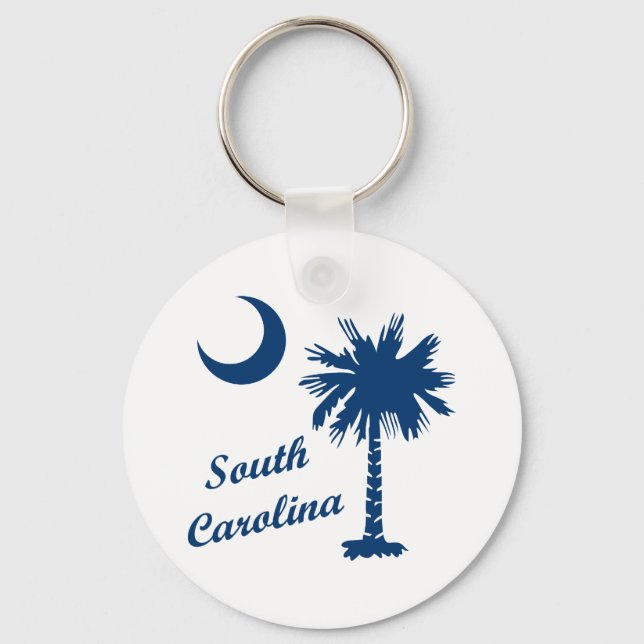 Porte-clés Palmetto de Caroline du Sud (Recto)