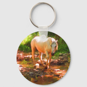 Porte-clés Palomino Quarter Horse