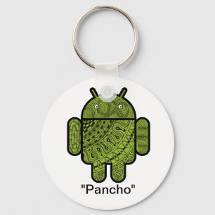 Porte-clés Pancho Doodle Character pour le robot Android™