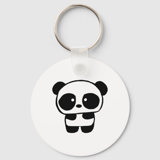 Porte-clés Panda bébé mignonne (Recto)