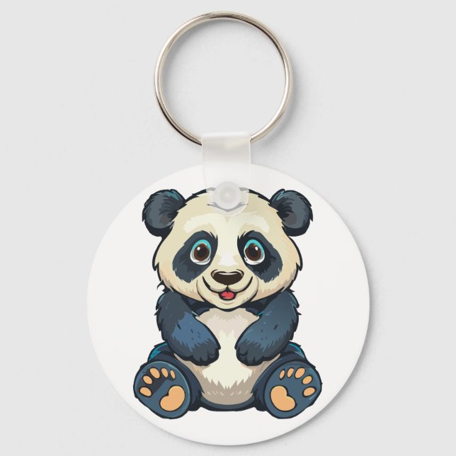 Porte-clés Panda géant (Recto)