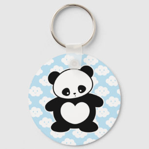 Porte-clés Panda Kawaii