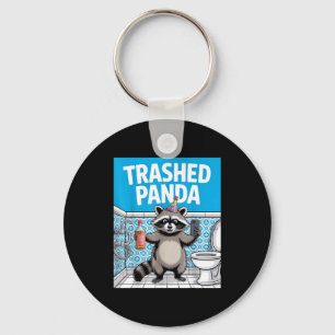 Porte-clés Panda Raton Laveur Démoli Drôle S'Enivre 1ff512797