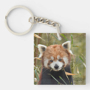 Porte-clés Panda rouge