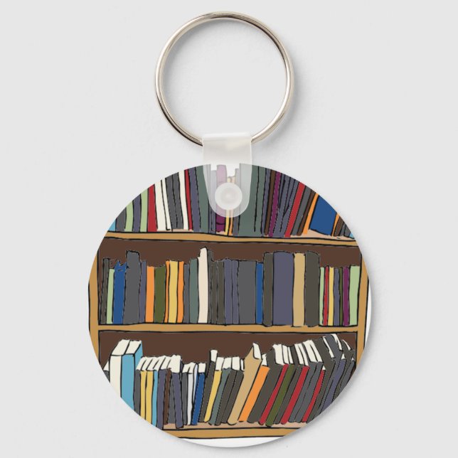 Porte-clés Panier bibliothèque (Recto)