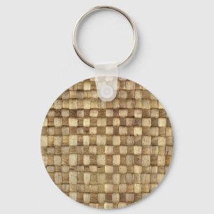 Porte-clés Panier d'artisanat Texture sans couture