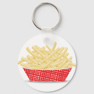 Porte-clés Panier de Porte - clé de frites