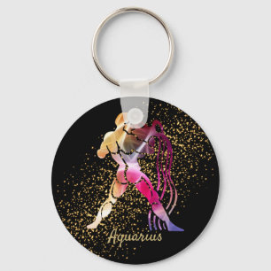 Porte-clés Panneau Aquarius - Zodiaque