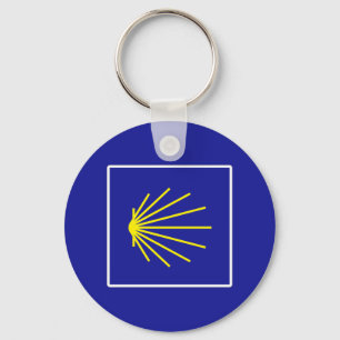 Porte-clés Panneau Camino de Santiago, Espagne