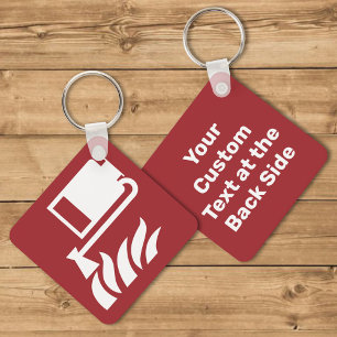 Porte-clés Panneau de sécurité de l'unité applicatrice de mou