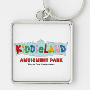 Porte-clés Panneau texte Kiddieland Melrose Park, IL