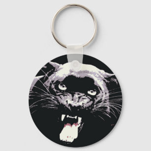 Porte-clés Panthère noire Jaguar
