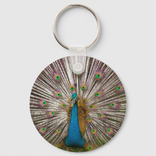 Porte-clés Paon Pacifique