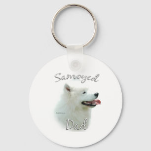 Porte-clés Papa 2 de Samoyed