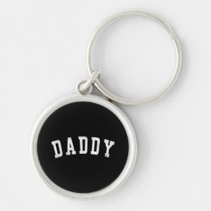 Porte-clés Papa - Classic Bold Fête des pères de police papa