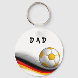 Porte-clés Papa de football