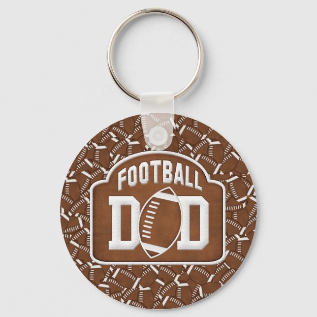 Porte-clés Papa de football (Recto)
