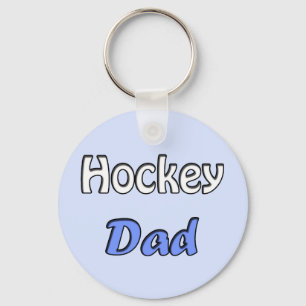 Porte-clés Papa de hockey