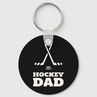 Porte-clés Papa de hockey