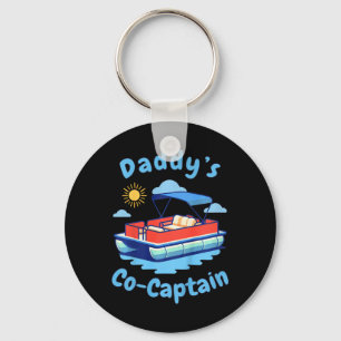 Porte-clés Papa de la plaisance Copilote bateau ponton Enfant