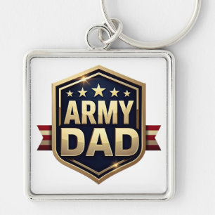 Porte-clés Papa de l'armée