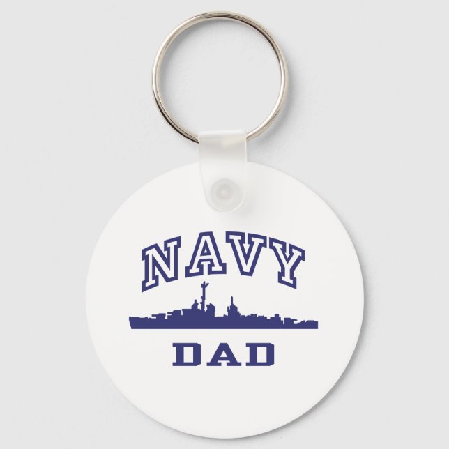 Porte-clés Papa de marine (Recto)