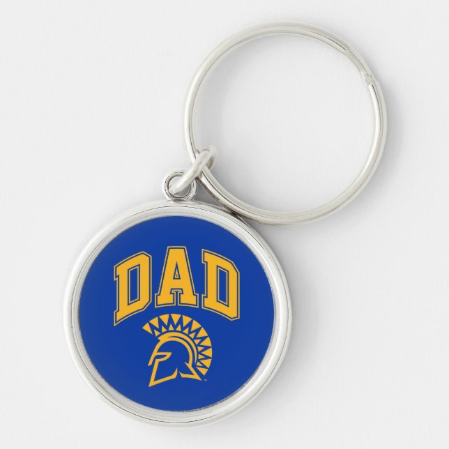Porte-clés Papa de Spartans d'état de San Jose (Devant)