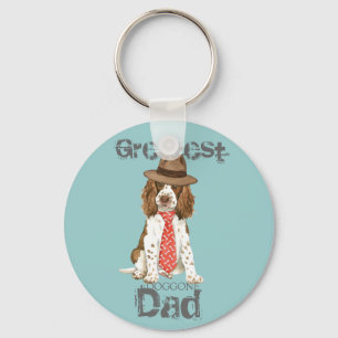 Porte-clés Papa de springer anglais