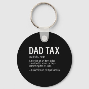 Porte-clés Papa Définition de l'impôt Vêtements Tee