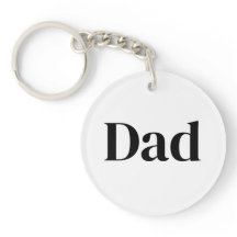 Porte-clés Papa est mentor, guide, force et cœur