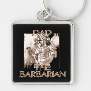 Porte-clés Papa le barbare