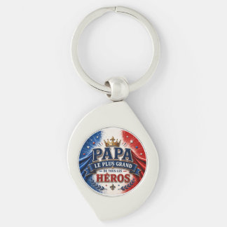 Porte-clés Papa, Le Plus Grand de Tous les Héros