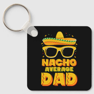 Porte-clés Papa Nacho Moyen Cinco De Mayo Famille Corresponda