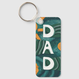 Porte-clés Papa - National Papa Jour d'appréciation Vert