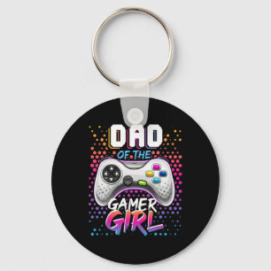 Porte-clés Papa Of The Gamer Girl