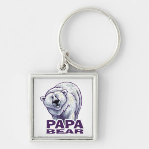 Porte-clés Papa Polar Bear