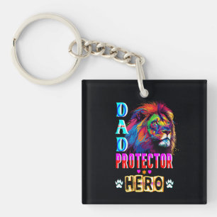 Porte-clés Papa Protector Hero