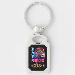 Porte-clés Papa Protector Hero