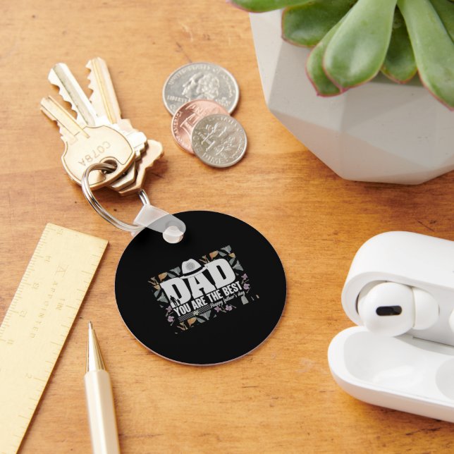 Porte-clés Papa Tu es le meilleur Porte - clé acrylique desig (Bureau)