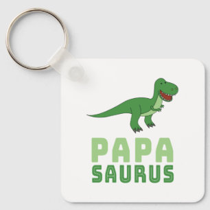 Porte-clés Papasaurus Dinosaur Tyrannosaurus Rex Fête des pèr