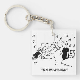 Porte-clés Papier peint et dessin décoratif