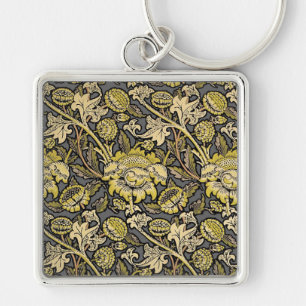 Porte-clés Papier peint floral Arts & Crafts William Morris W