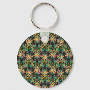 Porte-clés Papier peint Ornate Flower Luxury