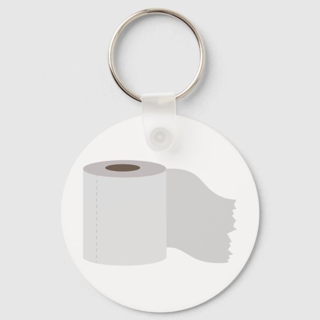 Porte-clés Papier toilette (Recto)
