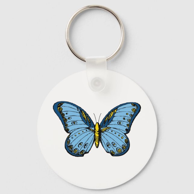 Porte-clés Papillon (Recto)