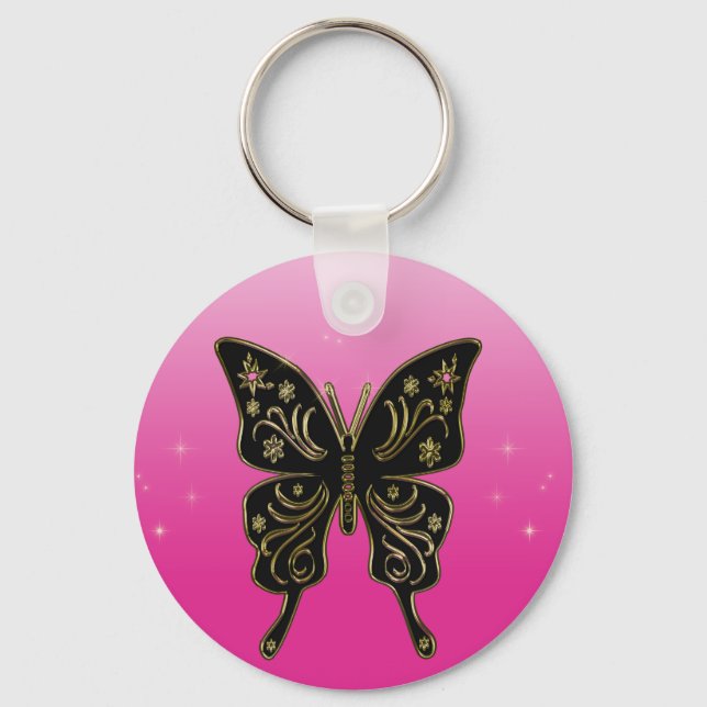 Porte-clés papillon (Recto)