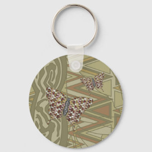 Porte-clés Papillon Africain
