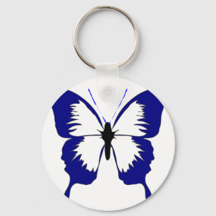 Porte-clés Papillon bleu