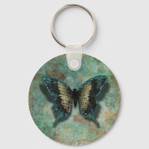 Porte-clés Papillon dans le jardin
