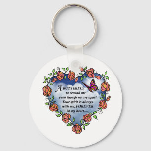 Porte-clés Papillon du ciel